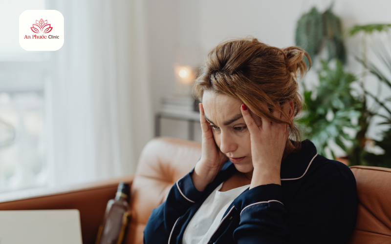Căng thẳng, lo âu kéo dài cũng khiến bạn đầy hơi