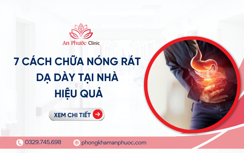 7 cách chữa nóng rát dạ dày tại nhà