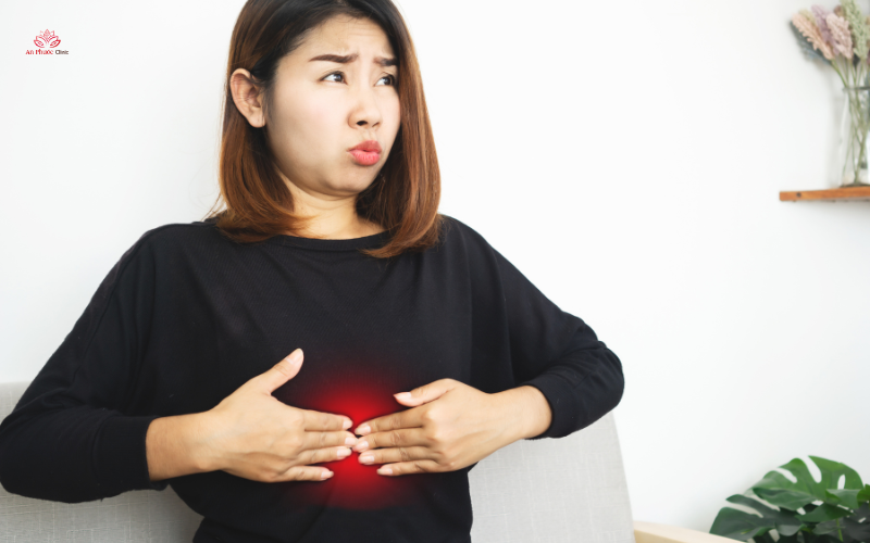 Đau vùng thượng vị - Triệu chứng nhận biết trào ngược dạ dày gây ho