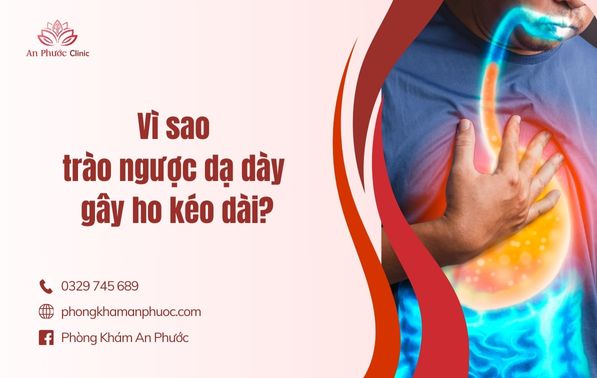 Vì sao trào ngược dạ dày gây ho kéo dài